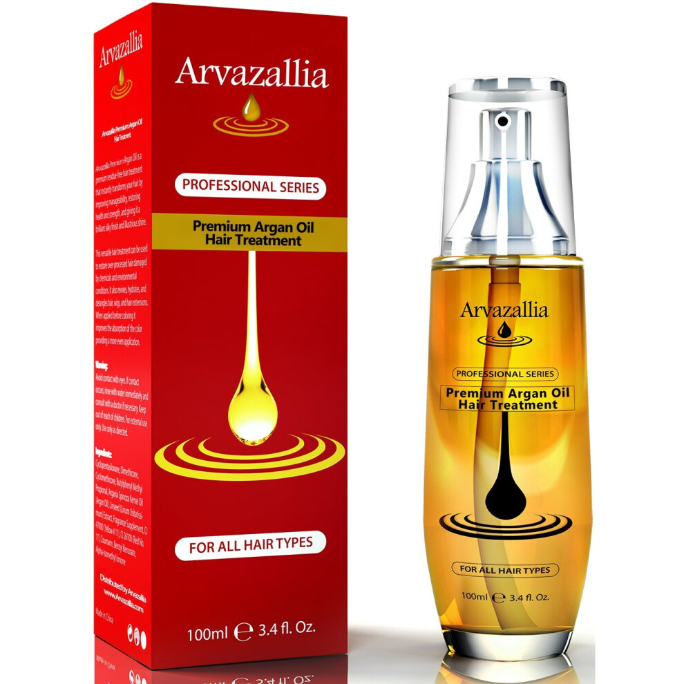 Arvazallia Argan Oil For Hair Treatment By Leave In Treatment & Conditioner