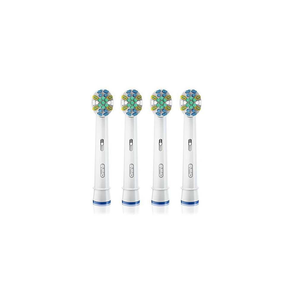 Oral-B FlossAction Replacement Electric Toothbrush Head, 4ct