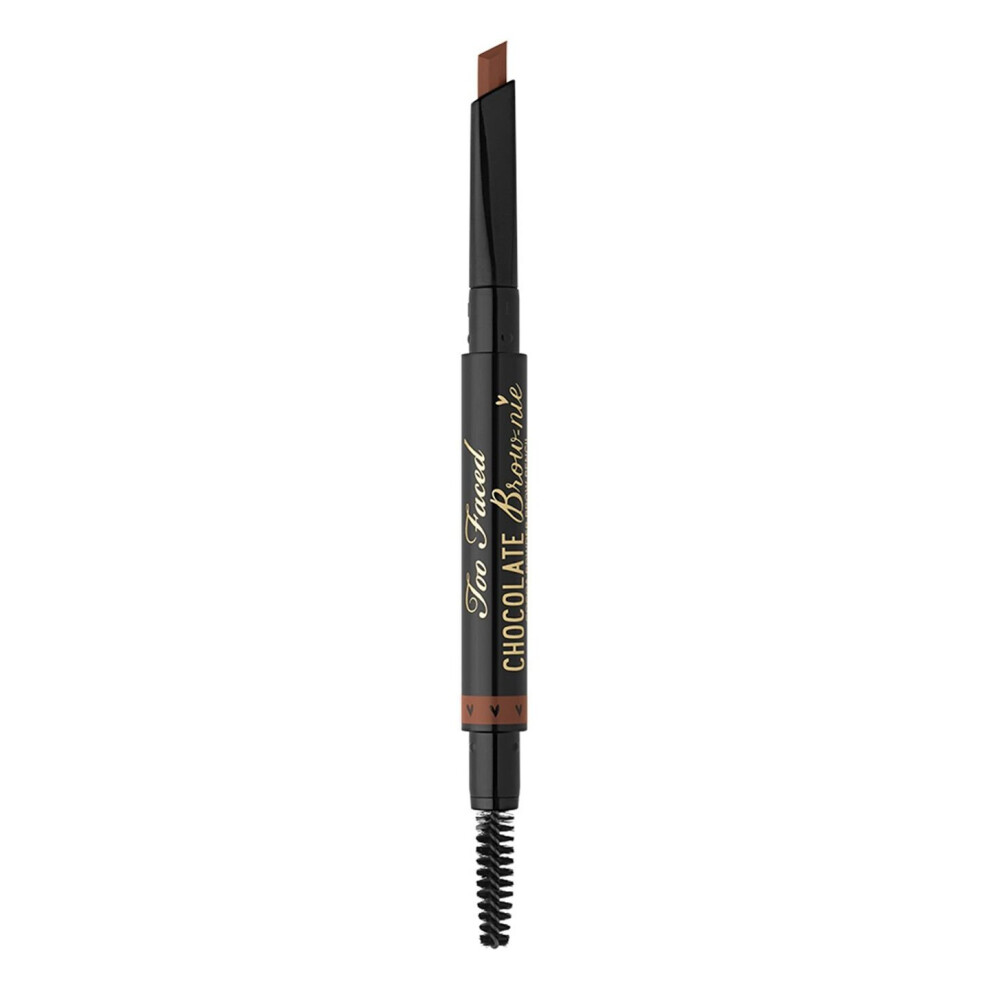 Too Faced Chocolate Brow-nie Cocoa Powder Brow Pencil 'Taupe' 0.01oz/0.35g New