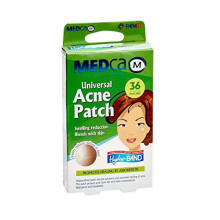 Acne Care Care Pimple Patch Assorbimento della copertura - Bande idrocolloidi (36 conteggi) Due dimensioni universali Trattamento del punto dell'acne