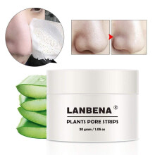 Mitesser Maske, Nasenstrips zur Mitesserentfernung, Peel-Off Gesichtsmasken (30g) - Weiß
