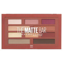 Maybelline New York The Matte Bar Lidschattenpalette, 300 THE MATTE BAR, 1 Stück