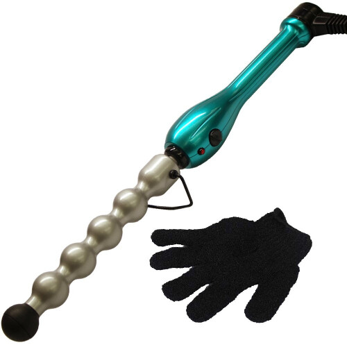 TIGI Bed Head Rock N' Roller Curling Wand for Tousled Waves and Texture, Regular Barrel