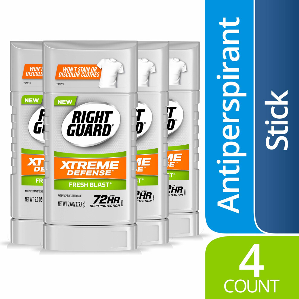 Right Guard Xtreme Defense Antiperspirant Stick