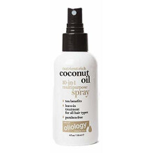 Oliology Coconut Oil 10-in-1-Mehrzweckspray Leave-in-Behandlung fr alle Haartypen | Entwirrt, kontrolliert Frizz, spendet Feuchtigkeit und spendet