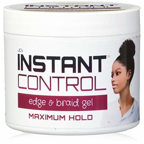 JC's Instant Control Edge & Braid Gel Max. Hold 4 oz.