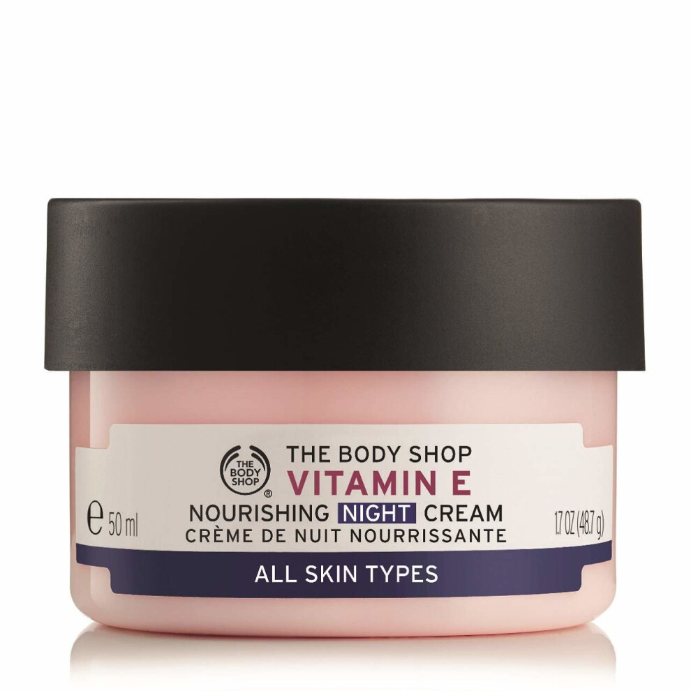 The Body Shop Vitamin E Nourishing Night Cream, 1.7 Fl Oz