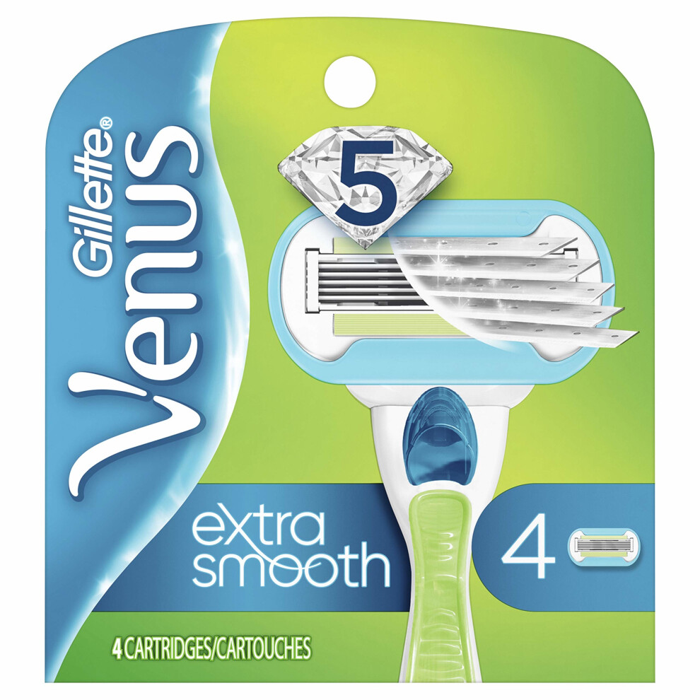 Venus Extra Smooth Women's Razor Blade - 4 Refills