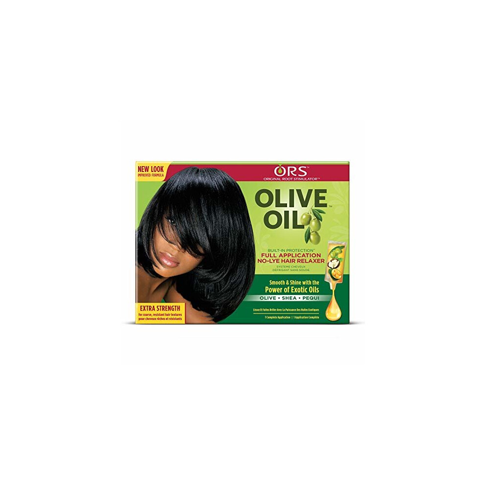 ORS Olive Oil Built-In Protection Full Application No-Lye Hair Relaxer Extra Strength