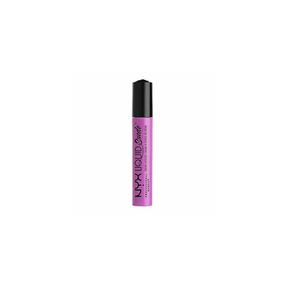 NYX PROFESSIONAL MAKEUP Liquid Suede Cream Lipstick, Respect The Pink