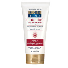 Gold Bond Diabetikers Torr Hud Lindring Lotion, 4.5 oz., Med Aloe för Fukt och Lugna
