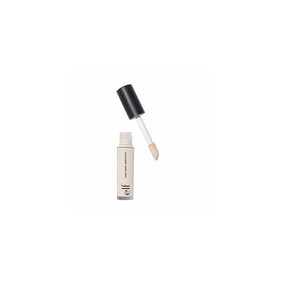 e.l.f. 16Hr Camo Concealer Fullcoverage Formula, Fair Warm, 0.203 Fl Oz