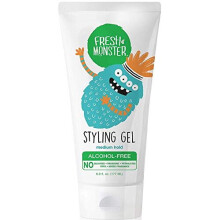 Vers monster kinderen haarstyling gel medium houd alcoholvrije natuurlijke haargel voor kinderen en peuters (6oz.)