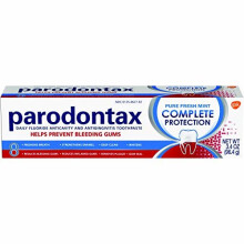 Parodontax, Tägliche Fluorid-Zahnpasta gegen Karies und Zahnfleischentzündung, Vollständiger Schutz, Reine Frische Minze, 3,4 Unzen (96,4 g)