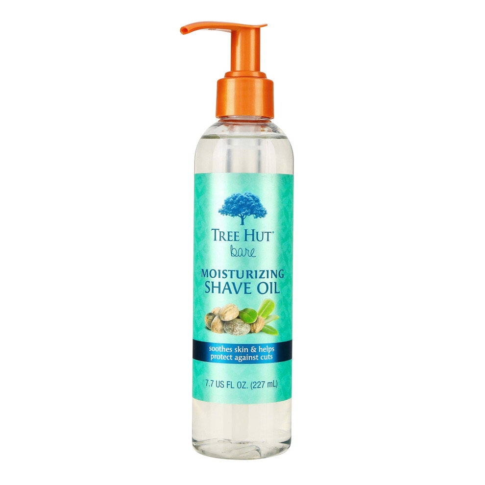 Tree Hut bare Moisturizing Shave Oil Coconut Lime, 7.7oz, Essentials for Soft, Smooth, Bare Skin