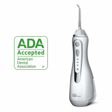 Waterpik Cordless Water Flosser Rechargeable Portable Oral irrigator for Travel & Home â Cordless Advanced, Wp-560 White