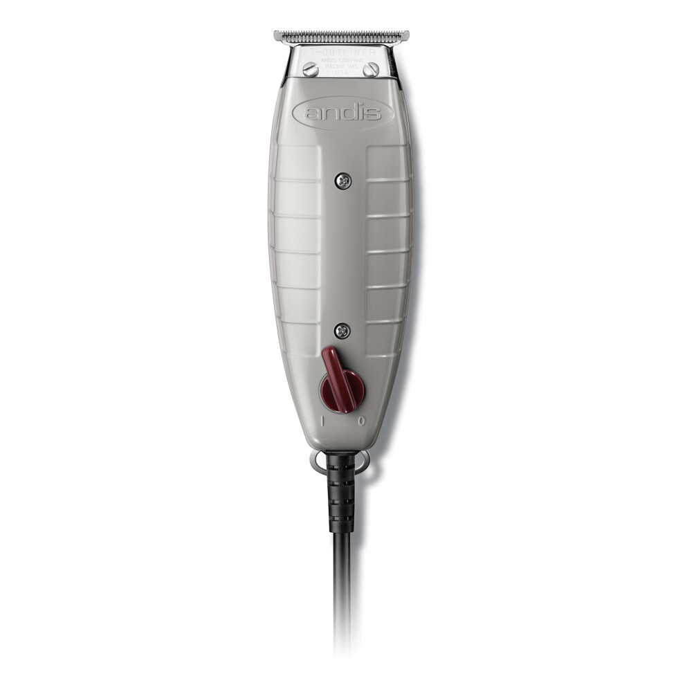 Andis 04710 Professional T-Outliner Beard/Hair Trimmer with T-Blade, Gray