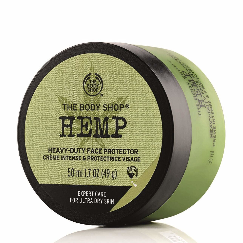 The Body Shop Hemp Face Protector, Paraben-Free Face Cream, 1.7 Oz.
