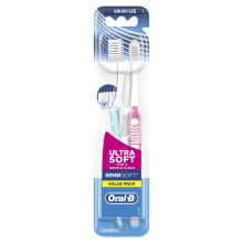 Zubn kefky Oral-B SensiSoft Ultra Soft, 2 kusy