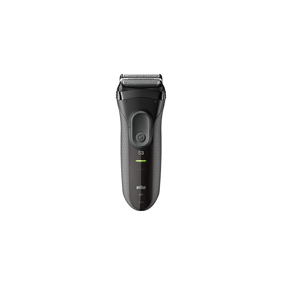 Braun Electric Razor for Men, Series 3 3000s Electric Shaver, Rechargeable Foil Shaver, Black, 11.4 Ounce