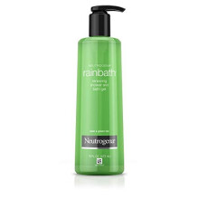 Neutrogena Rainbath Renewing Shower And Bath Gel, Moisturizing Body Wash and Shaving Gel with Clean Rinsing Lather, Pear & Green Tea Scent, 16 fl. oz