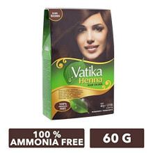 Dabur Vatika Henna Based Multiple Hair Color 2.11oz - Dark Brown