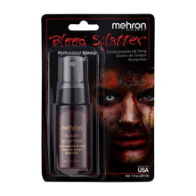 Mehron Makeup Blut Spritzer | Professionelles Fake Spray Blut | Kunstblut für Performance, Halloween, Gesichtsmalerei, Kostüme & Special FX 1 fl oz