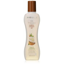 Biosilk Silk therapy with organic coconut oil leave-in treatment, 5.64oz, Organic Coconut, 5.64 Fluid Ounce, Standard