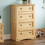 Home Discount Corona 4 Drawer Chest Bedroom Storage Rustic Pine 1