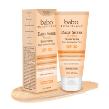 Babo Botanicals, Tägliche Leichte Getönte Sonnencreme, LSF 30, Natürlicher Glanz, Duftstofffrei, 1,7 fl oz (50 ml)