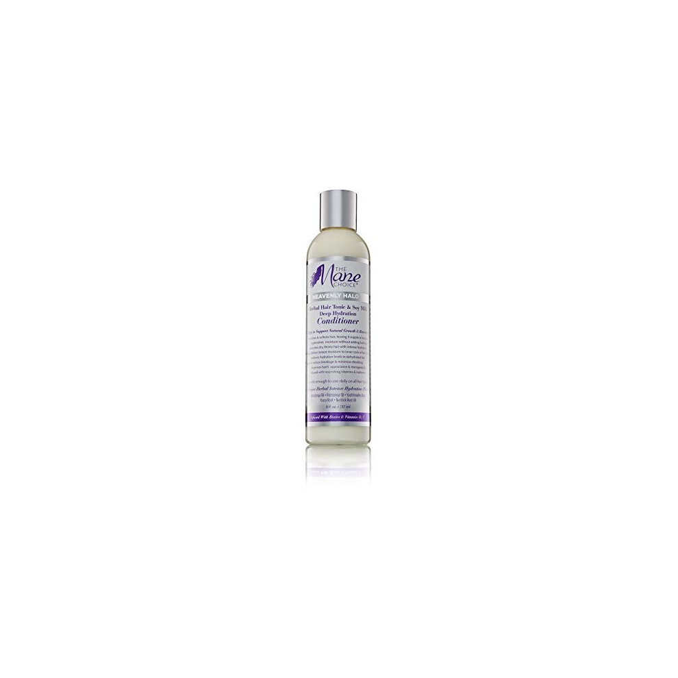 The Mane Choice Heavenly - Halo Herbal Hair Tonic & Soy Milk Deep Hydration Conditioner (8 Fl Oz)