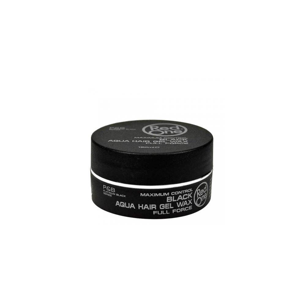 Redone Black Aqua Hair Gel Wax Full Force -5 Ounces /150 Ml