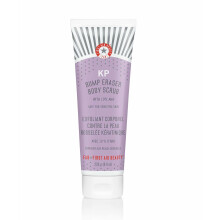 First Aid Beauty KP Bump Eraser Körperpeeling mit 10% AHA, Keratosis Pilaris Hautpeeling, Glykol- und Milchsäure