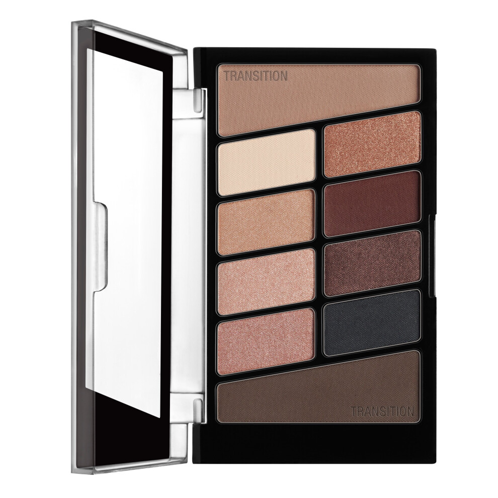 wet n wild Color Icon Eyeshadow 10 Pan Palette, Nude Awakening