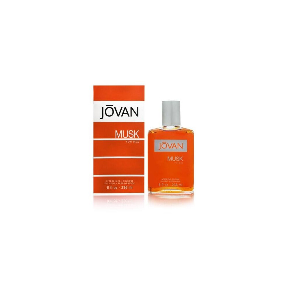 Jovan Musk by Coty for Men 8.0 oz After Shave Cologne Pour