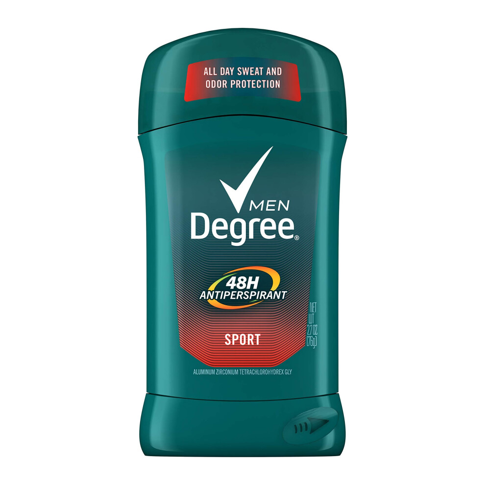 Degelherst Publications Degree Men Original Protection Antiperspirant Deodorant, Sport, 2.7 Oz