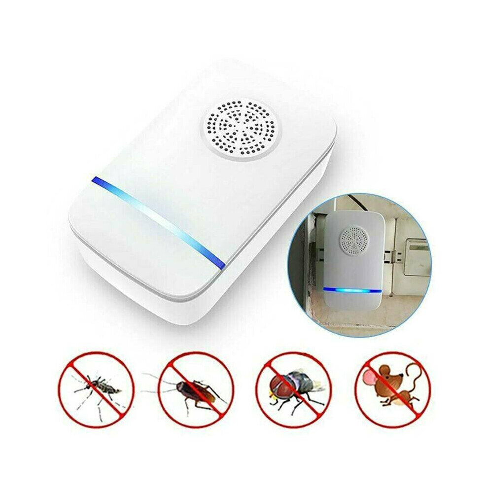 Ultrasonic Plug In Pest Repeller Deter Mice Rat Mouse Spider Insect Repellent