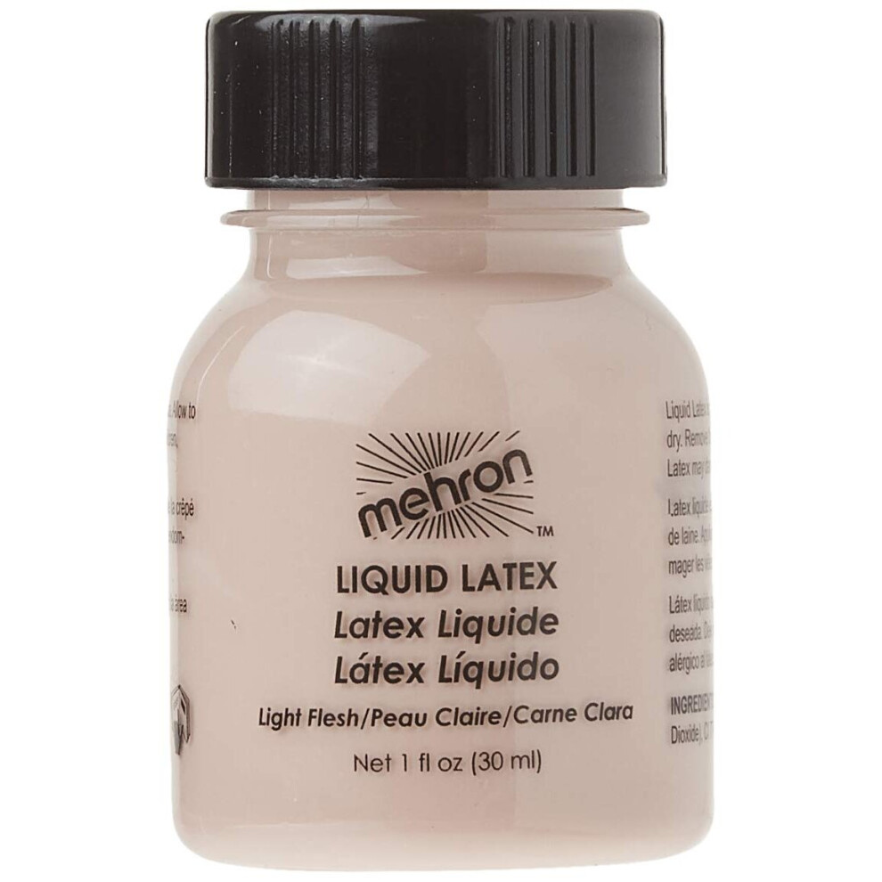 Mehron Makeup Liquid Latex (1 oz) (Light Flesh)