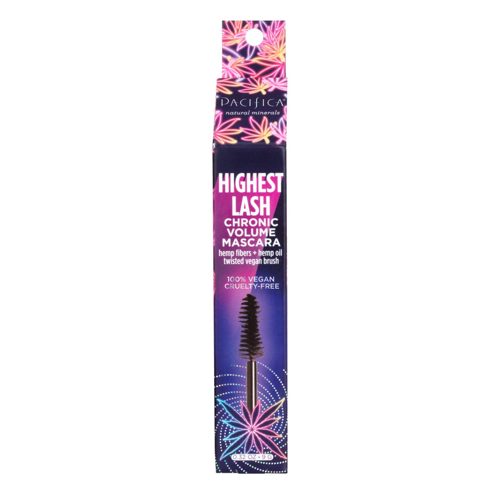 Pacifica Highest Lash Chronic Volume Mascara, 0.32 Ounce