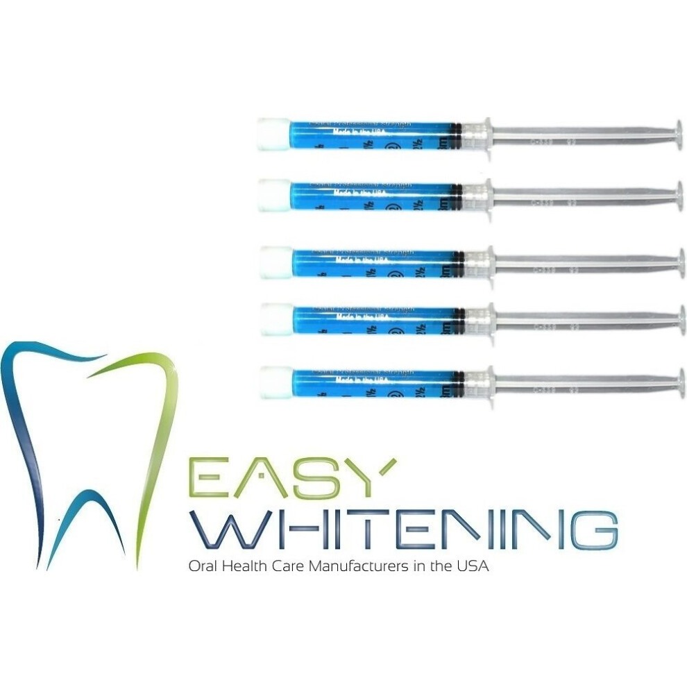 Sunshine Remineralization Gel - 5 Syringes Of Gel. Remineralizing And Reduces Teeth Sensitivity After Teeth Whitening Treatment