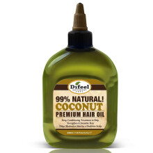 Difeel Premium 99 % nat  rliches, tiefenwirksames Kokosnuss-Haar  l, 237 ml