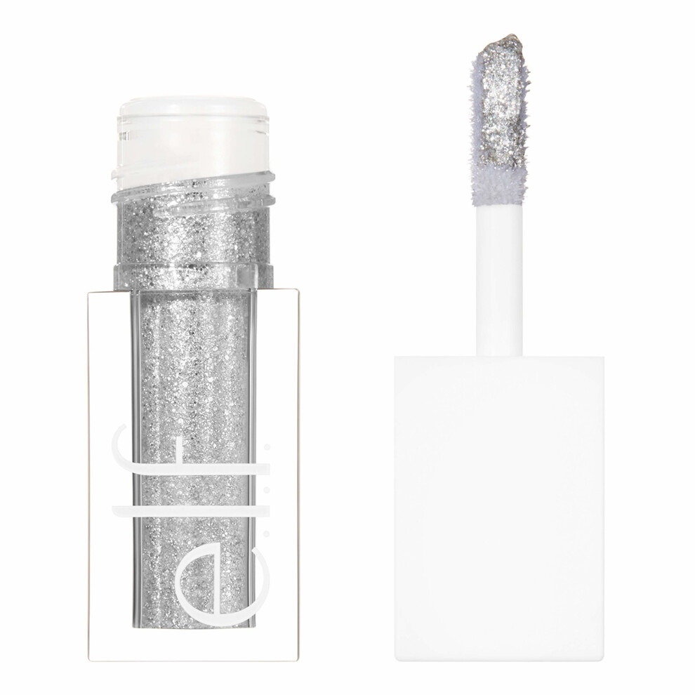 e.l.f. Cosmetics Liquid Glitter Gel Eyeshadow, Bling Bling, 0.10 Fl. Ounce, Bling Bling, 0.10 Fl Ounce