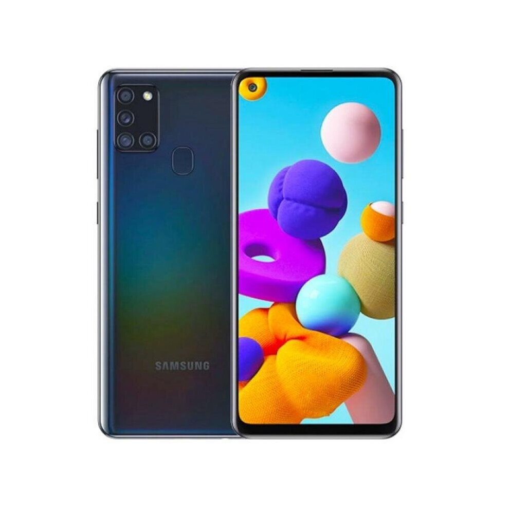 Refurbished Samsung (Black) Galaxy A21s Dual Sim | 32Gb | 3Gb Ram Black