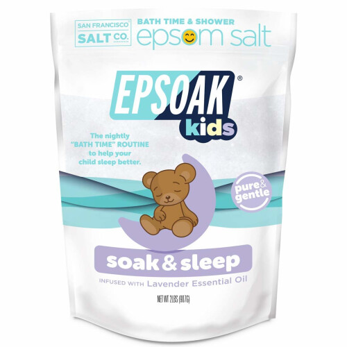 Epsoak Kids Lavender Soak & Sleep Epsom Salt - 2 lb. pose