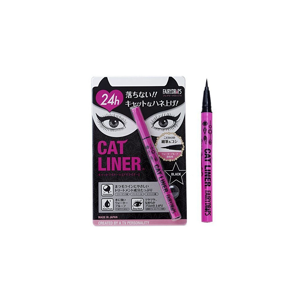 Fairydrops Black Cat Liner Ultra Eye Liner 1Ml