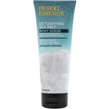 Desert Essence, Detoxificerende Zeezout Body Scrub, 6,7 fl oz (198 ml)