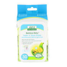 Aleva Naturals, Bambusové dítě, Zubní a ústní kapesníky, 30 kapesníků