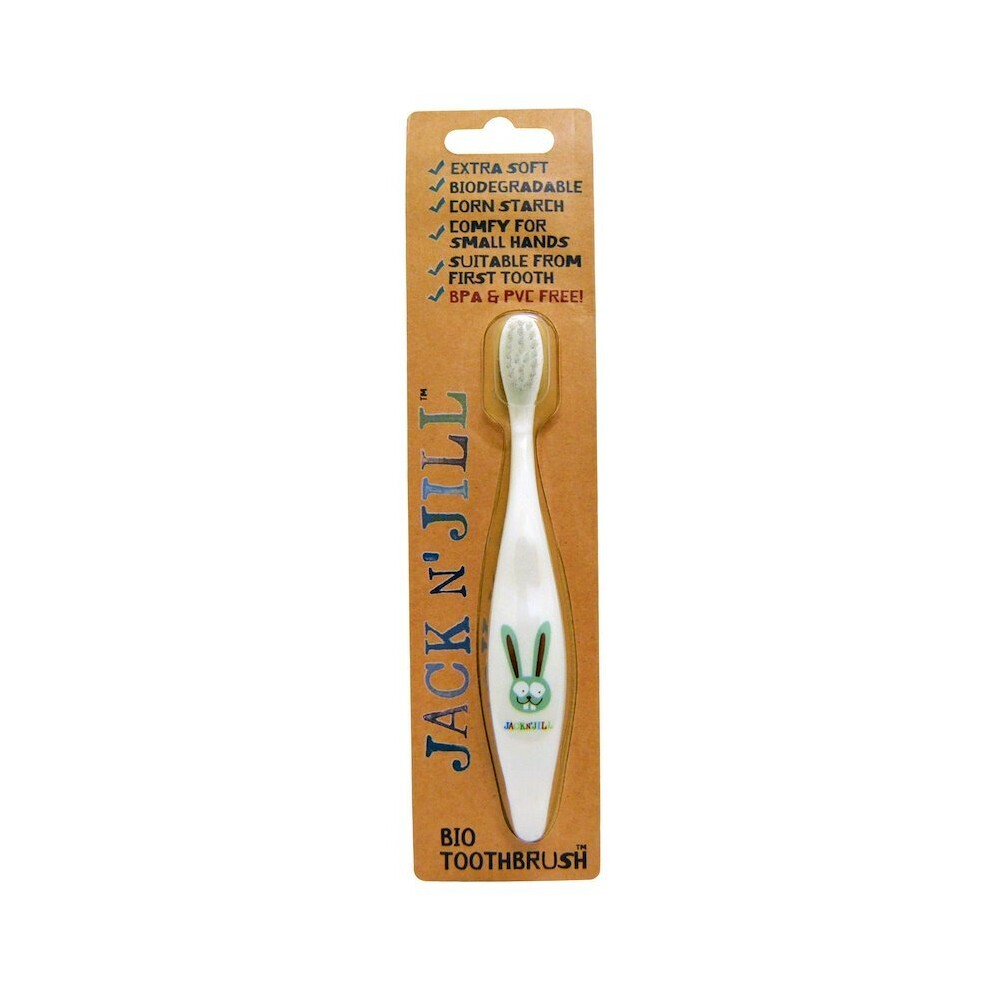 Jack N Jill Jack N' Jill, Bio Toothbrush, Bunny, 1 Toothbrush