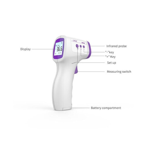 Non-Contact Forehead Thermometer Digital Infrared Temperature Gun 1