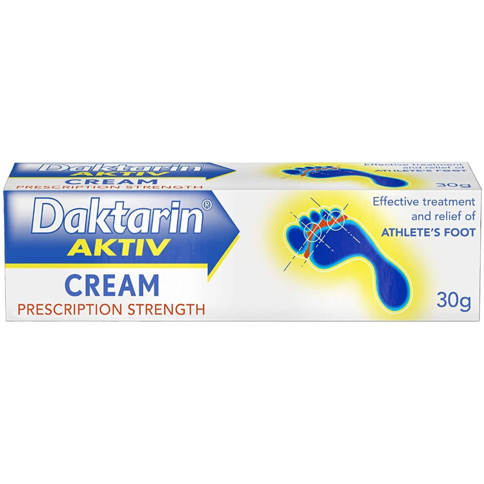 Daktarin Aktiv Athlete's Foot Cream - Foot Care - 30 g
